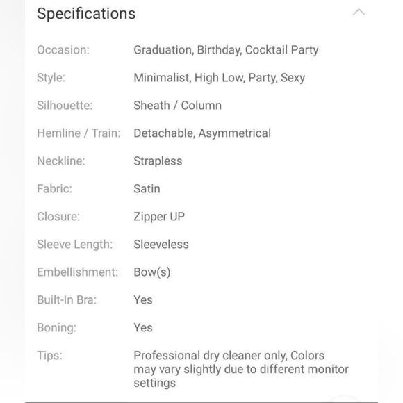 Fitted White Mini Dress With Attachable Bow - Picture 8 of 11